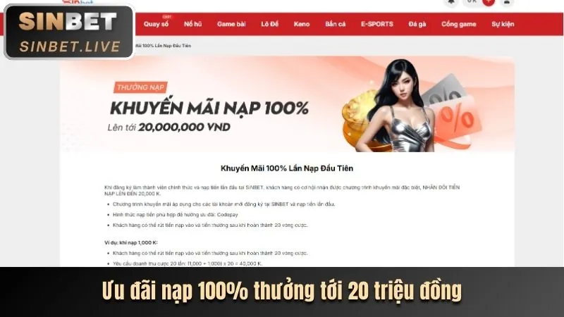 Giao diện hướng dẫn đăng nhập 222wim
